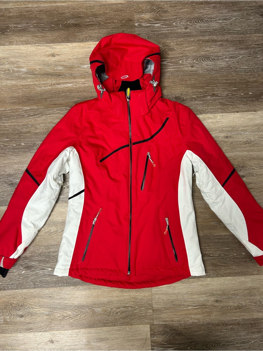 Obermeyer Women’s Sz8 Red Snowboard Ski Thinsulate Insulated Jacket